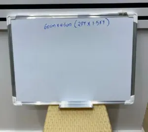 60cm X 45cm Magnetic Dry Erase Whiteboard
