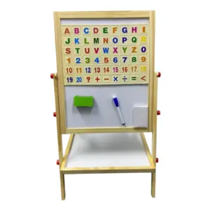 Kids 2-In 1-Educational Whiteboard And Blackboard Photoroom