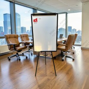 Flipchart stand 90cm x 60cm black metal presentation easel for office and training Kenya